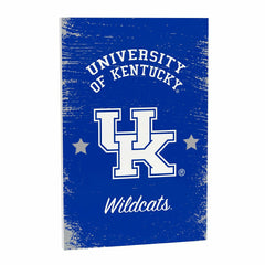 University of Kentucky Wood Wall Sign, 16x24 - Collegiate Home