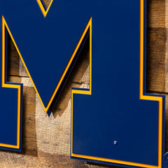 University Of Michigan Premier Metal Wall Art - Collegiate Home