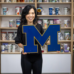 University Of Michigan Premier Metal Wall Art - Collegiate Home