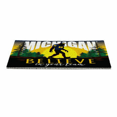 University Of Michigan Bigfoot PVC Mat, 28"x16" - Collegiate