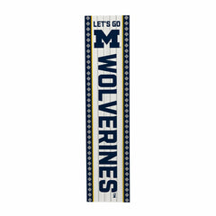 47" Double Sided Leaner, University Of Michigan, Christmas - Collegiate Home