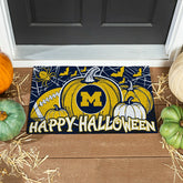 University Of Michigan Halloween PVC Mat, 28"x16" - Collegiate