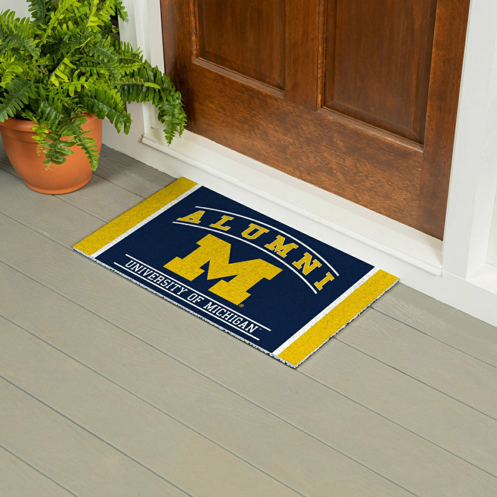 University Of Michigan Alumni Mat, 28"x16" - Collegiate