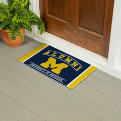 University Of Michigan Alumni Mat, 28"x16" - Collegiate