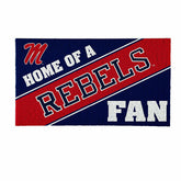 University of Mississippi, PVC Mat COLOR, Home of a Fan - Collegiate