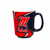 University of Mississippi, 14oz Ceramic Cup of Awesome with Matching B - Collegiate Home