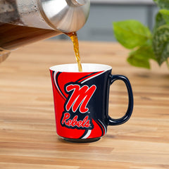 University of Mississippi, 14oz Ceramic Cup of Awesome with Matching B - Collegiate Home