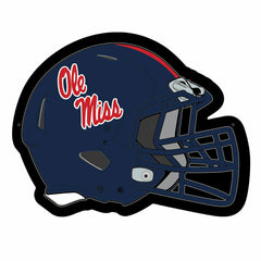 LED Wall Decor, Helmet, University of Mississippi - Collegiate Home