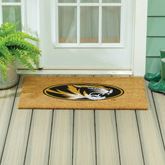 University of Missouri Large Full Color Coir Mat, 36"x24" - Collegiate