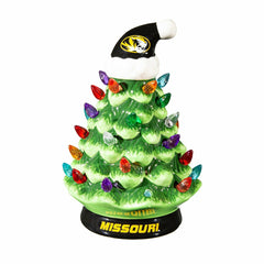 University of Missouri 8" LED Ceramic Christmas Tree - Collegiate Home