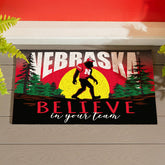 University of Nebraska Bigfoot PVC Mat, 28"x16" - Collegiate