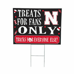 University of Nebraska Yard Sign, Halloween Treats for Fans - Collegiate Home