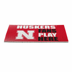 University of Nebraska Fan Mat, 28"x16" - Collegiate