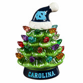 4" Mini LED Tabletop Christmas Tree, Set of 2, University of North Car - Collegiate Home