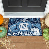University of North Carolina Halloween PVC Mat, 28"x16" - Collegiate