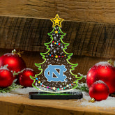 University of North Carolina College Holiday Tree Desklite LED Decor - Collegiate Home