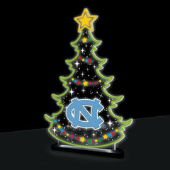 University of North Carolina College Holiday Tree Desklite LED Decor - Collegiate Home