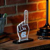 University of North Carolina College Foam Finger Desklite LED Decor - Collegiate Home