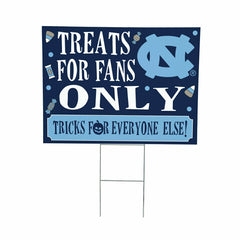 University of North Carolina Yard Sign, Halloween Treats for Fans - Collegiate Home