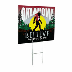 University of Oklahoma Yard Sign, Bigfoot - Collegiate Home
