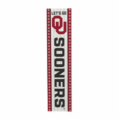 47" Double Sided Leaner, University of Oklahoma, Christmas - Collegiate Home