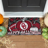 University of Oklahoma Halloween PVC Mat, 28"x16" - Collegiate