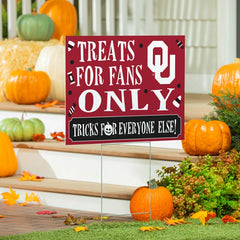 University of Oklahoma Yard Sign, Halloween Treats for Fans - Collegiate Home
