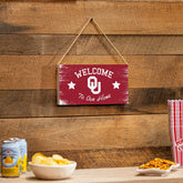 University of Oklahoma Wood Wall Sign, 6x11 - Collegiate Home