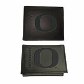 University of Oregon, Bi-Fold and Tri-Fold Wallet Gift Set, Black - Collegiate Home