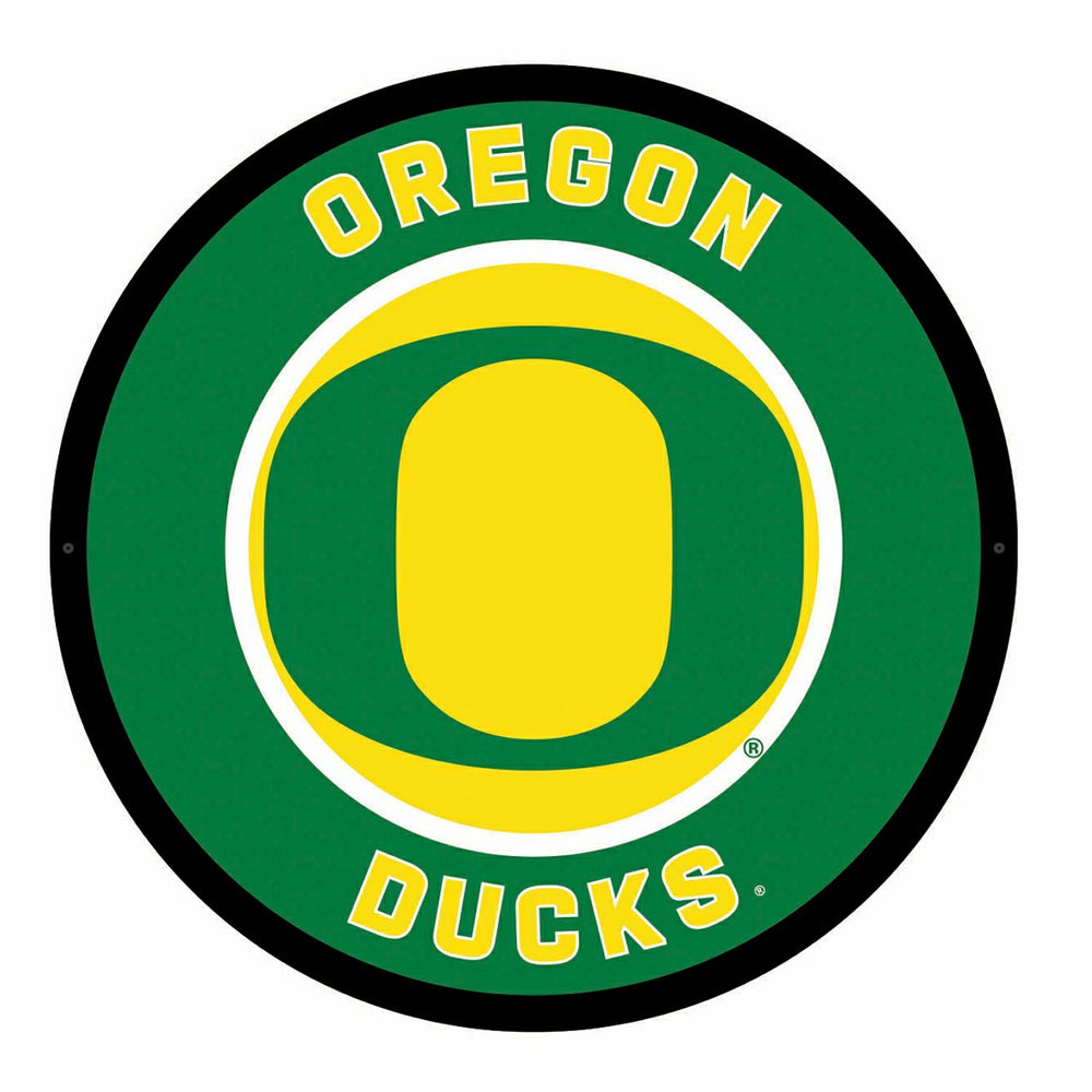LED Wall Decor, Round, University of Oregon - Collegiate Home
