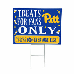 University of Pittsburgh Yard Sign, Halloween Treats for Fans - Collegiate Home