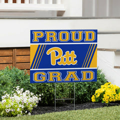 University of Pittsburgh Coroplast Yard Sign Graduate - Collegiate Home