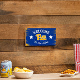 University of Pittsburgh Wood Wall Sign, 6x11 - Collegiate Home