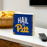 University of Pittsburgh Plock, Down Home Fans, 6x6 - Collegiate Home