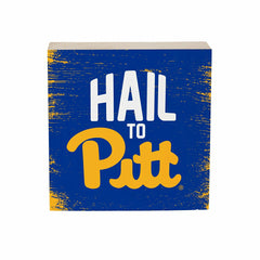 University of Pittsburgh Plock, Down Home Fans, 6x6 - Collegiate Home