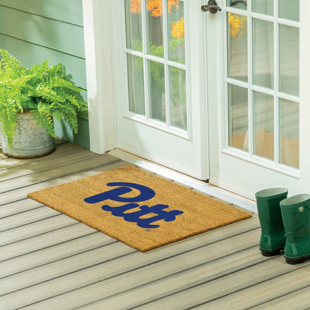 University of Pittsburgh Large Full Color Coir Mat, 36"x24" - Collegiate