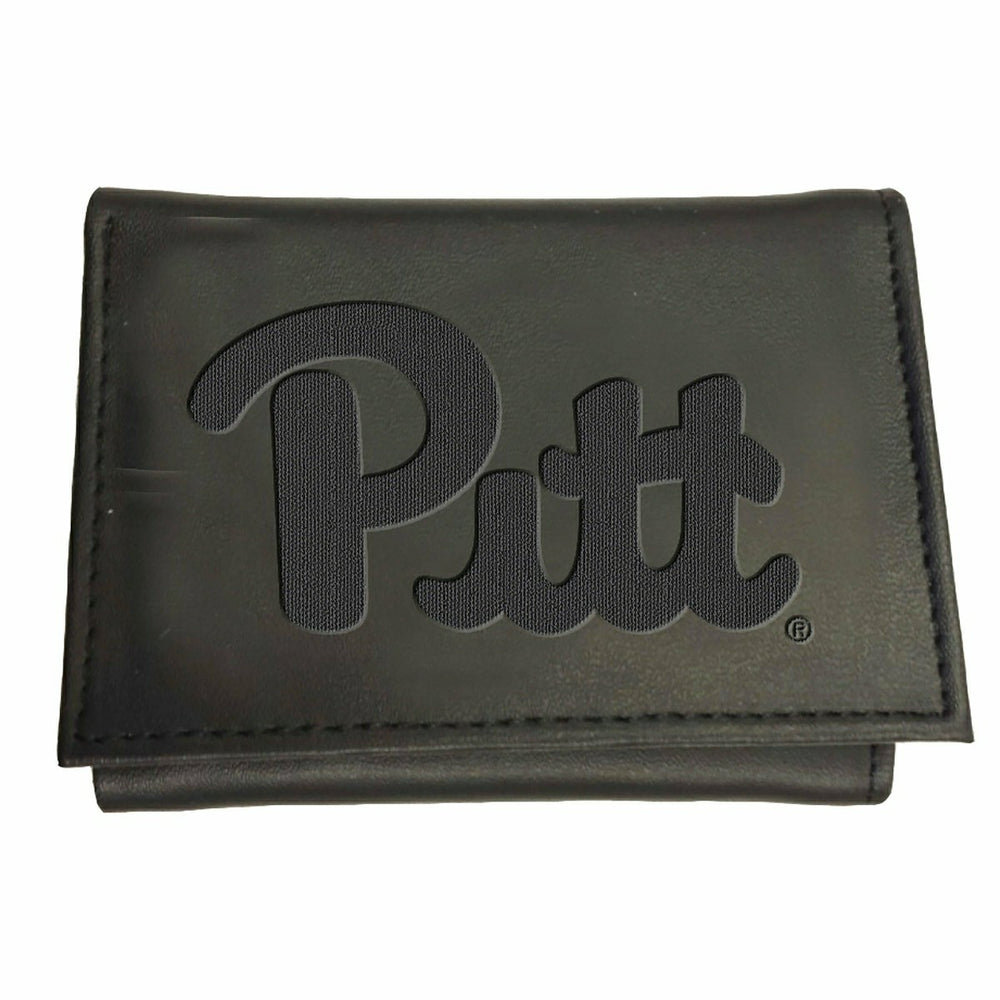 University of Pittsburgh, Tri-Fold Wallet, Black - Collegiate Home