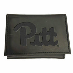 University of Pittsburgh, Tri-Fold Wallet, Black - Collegiate Home