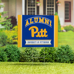 University of Pittsburgh Coroplast Yard Sign Alumni - Collegiate Home