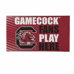 University of South Carolina Fan Mat, 28"x16" - Collegiate
