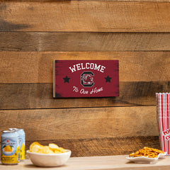 University of South Carolina Wood Wall Sign, 6x11 - Collegiate Home