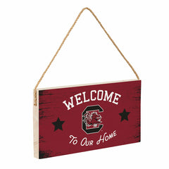 University of South Carolina Wood Wall Sign, 6x11 - Collegiate Home