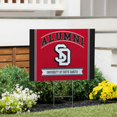 University of South Dakota Coroplast Yard Sign Alumni - Collegiate Home