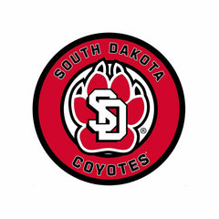 University of South Dakota College Large Round Edgelite LED Decor - Collegiate Home