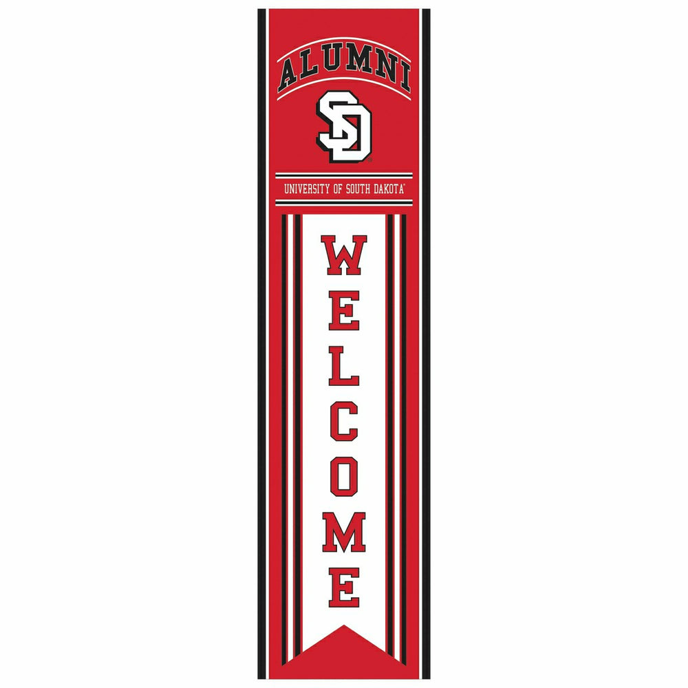 University of South Dakota Alumni Single Sided Large Leaner, 46" - Collegiate Home