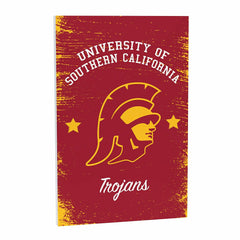 University of Southern California Wood Wall Sign, 16x24 - Collegiate Home