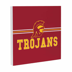 University of Southern California Wood Wall Sign, 12x12 - Collegiate Home