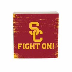 University of Southern California Plock, Down Home Fans, 6x6 - Collegiate Home