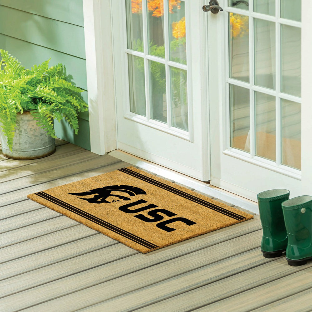 University of Southern California Large One Color Coir Mat, 36"x24" - Collegiate