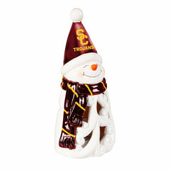 University of Southern California Snowman LED Statuary, 8" - Collegiate Home